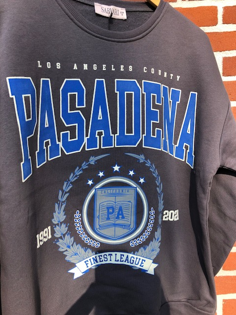 Pasadena - Sweater - Grijs - Taupe - Blauw - Maat M